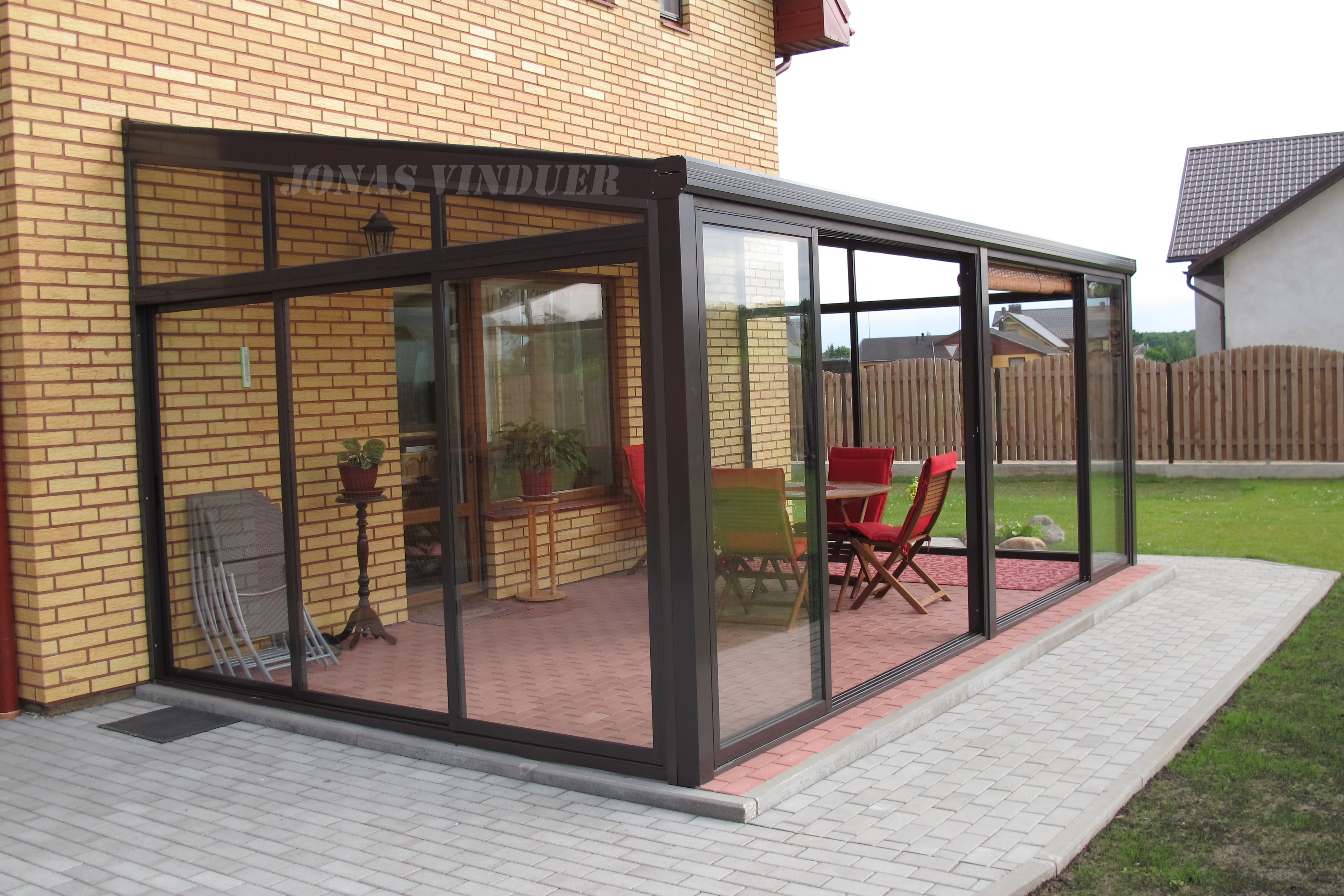 Winter garden/terrace construction Jonas Vinduer