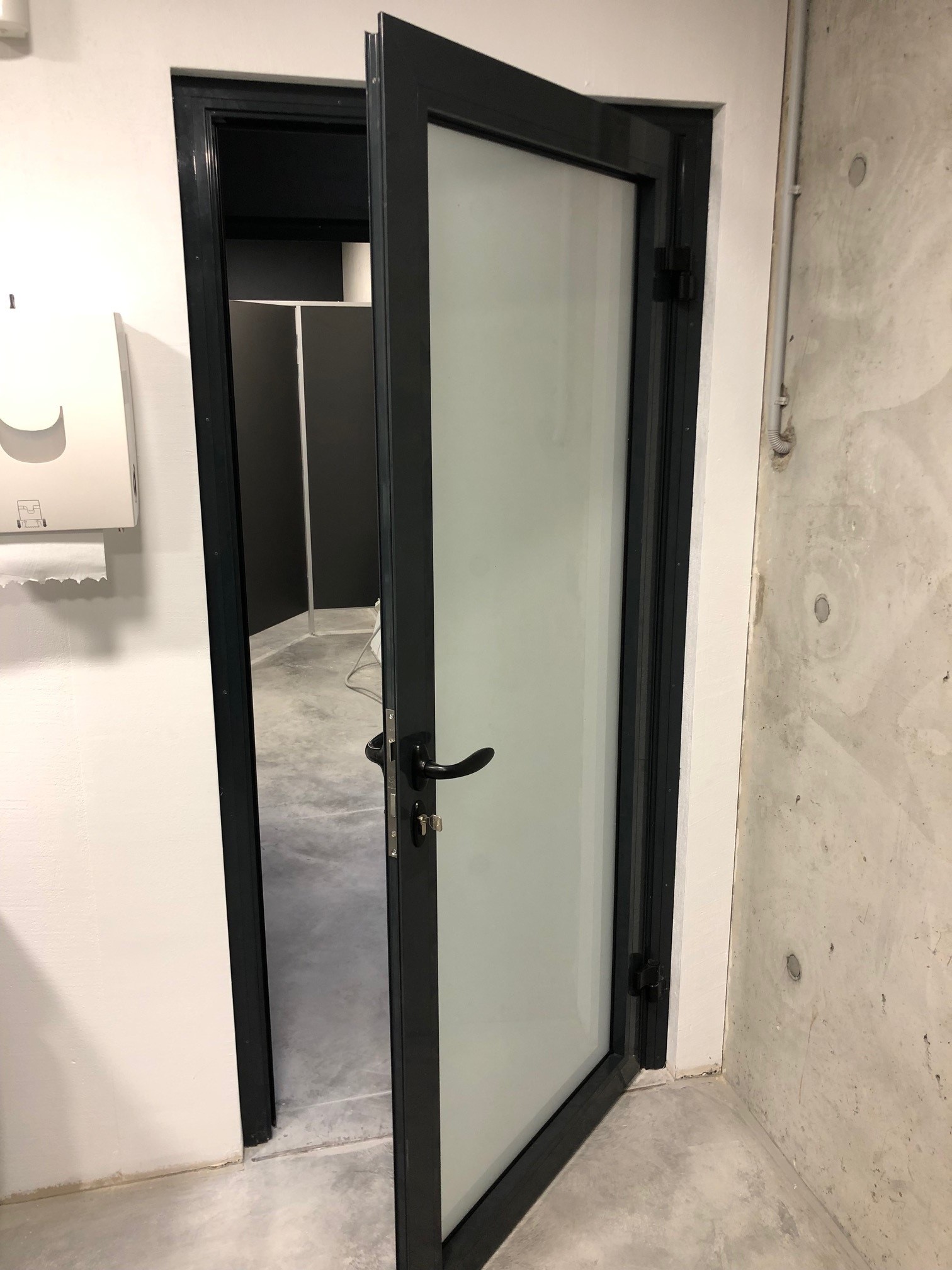 ALU inside doors